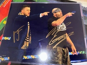 MJF & Nick Gage Signed 8x10 COA Autographed AEW GCW WWE - Picture 1 of 2