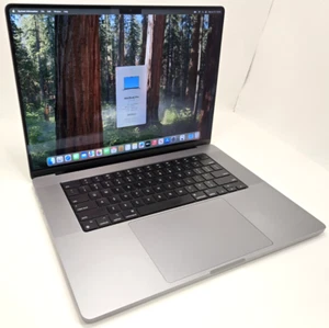 APPLE MACBOOK PRO 16" A2485 M1 MAX, GPU 32C, 64GB, 2TB SSD, SZARY - Zdjęcie 1 z 14
