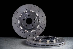 New ! Lamborghini Huracan STO Rear Ceramic Brake Disc 360x28 (4T3615601A/4T3615) - Picture 1 of 3