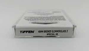 New Tiffen 46mm Bronze Glimmer Glass 3 Diffusion Filter - Softens Skin Details - Picture 1 of 8