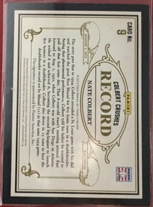 2012 Panini Cooperstown Famous Moments Signature #8 Nate Colbert AUTO