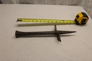 Antique Hand Forged Denglestock Farm Tool, Sharpening tool Barn Tools - Picture 1 of 6