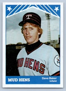 Dave Baker 1983 TCMA Toledo Mud Hens #13 Twins Minor League Baseballkarte - Bild 1 von 2