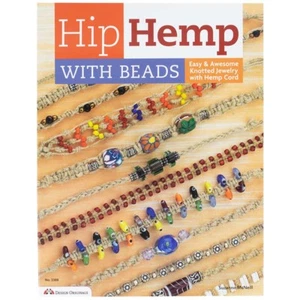 Hip Hemp with Beads by Suzanne McNeill - Arts and Crafts Project Book - Picture 1 of 4