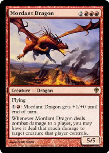 MORDANT DRAGON Worldwake MTG Magic the Gathering Cards DJMagic - Image 1 of 1