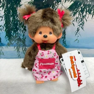 Delantal de flores Monchhichi 201648 talla S trenzas gemelas niña peluche ~ NUEVO ~ mimiwoo - Imagen 1 de 1