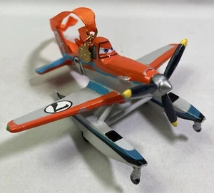 Matttel Disney Pixar Plane Dusty Crophopper Diecast Aircraft Racing #7 Ornament - Picture 1 of 11