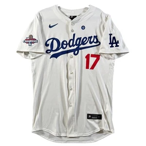 Camiseta Shohei Ohtani Dodgers Para Hombre 44 Campeones Parche Nike Elite Auténtica - Imagen 1 de 16
