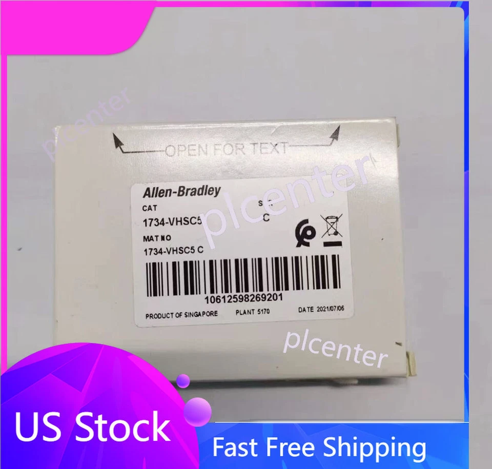 New Sealed Allen Bradley 1734-VHSC5 Point I/o Counter Module AB 1734VHSC5 - Image 1 of 1