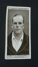 OGDEN'S CIGARETTES CARD CRICKET 1926 #31 McCARTNEY NEW SOUTH WALES AUSTRALIE