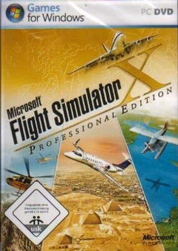 Microsoft FLIGHT SIMULATOR X PROFESSIONAL DELUXE EDITION   - Bild 1 von 1