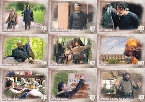 THE WALKING DEAD 5 2016 TOPPS MINI MASTER BASE SET + 3 INSERT CARD SETS TV - Picture 1 of 7