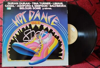 HOT DANCE VOL. 3 EMI 1985 SPAIN LP  Tina Turner DIANA ROSS Limahl BALTIMORA - Image 1 of 4