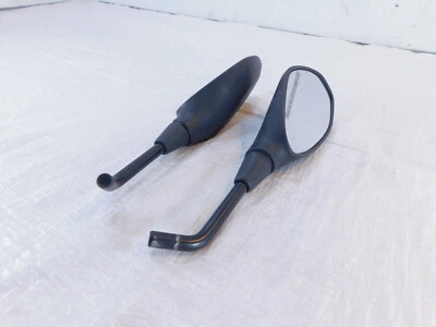 Aprilia Shiver SL750 & Dorsoduro 750 Black Front Left/Right Rear View Mirrors - Imagem 1 de 4