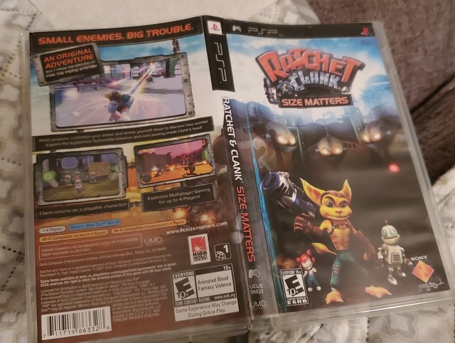 PSP 3001 Ratchet Clank Size Matters : r/PSP