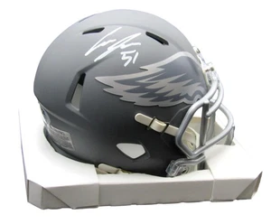 Cam Jurgens Signed/Auto Slate Mini Helmet Philadelphia Eagles PSA/DNA 193051 - Picture 1 of 4