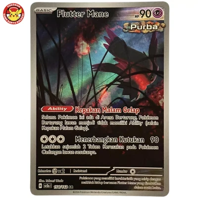Flutter Mane SV5S 154/142 AR IR Ace Paradox Pokemon Indonesia - Image 1 of 3