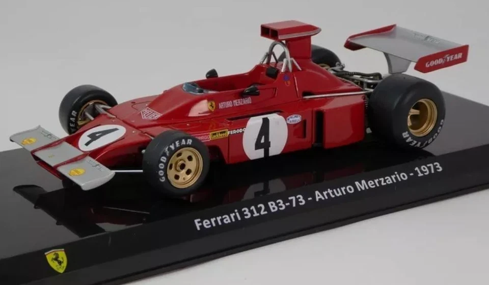 IXO - FERRARI 312 B3-73 1973 #4 - Arturo MERZARIO - 1/24 - MY3ALA0042 - Immagine 1 di 1