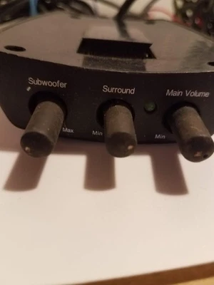 KLIPSCH ProMedia 4.1 OEM Speaker Power Subwoofer Surround Volume Control Pod - Image 1 of 4