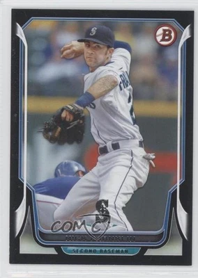 2014 Bowman Black /25 Nick Franklin #195 - Image 1 of 2