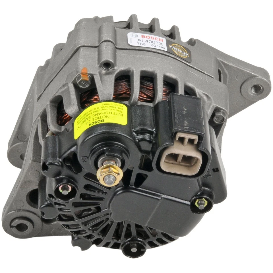 Alternador Bosch AL4067X para modelos selecionados 03-10 Hyundai Kia - Imagem 1 de 4