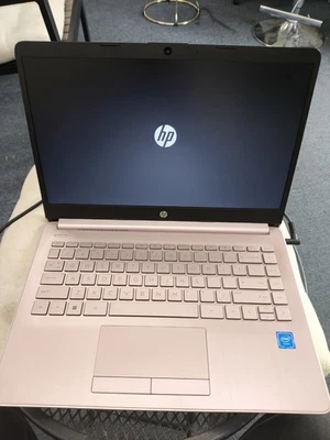 Notebook HP 14-cf2112wm 14" 8gb 64gb SSD Win11 Rosa Bom - Imagem 1 de 4
