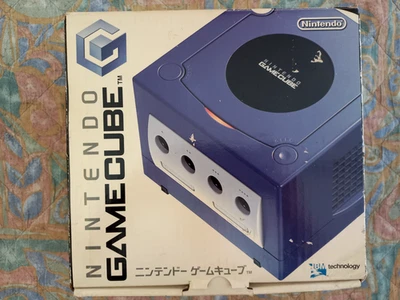 Nintendo Gamecube Japan DOL-001 indigo purple  - AS NEW / MINT! - Immagine 1 di 4
