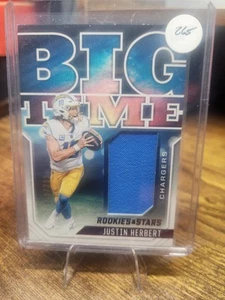 2023 Panini Rookies & Stars - Big Time Justin Herbert #BT-JH /399 (MEM) - Picture 1 of 2