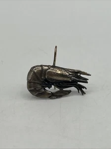 Sterling Silver Mignon Faget New Orleans Crawfish Single Earring VTG SIGNED - Picture 1 of 16