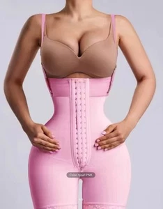Colombian Girdles Shapers Post Surgical Waist Trainer Women's Open Bust Tummy - Picture 1 of 3