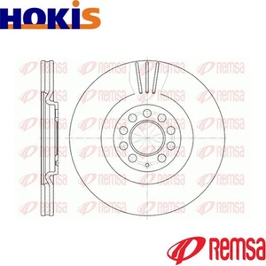 2x BRAKE DISC 6597.10 FOR VW GOLF/IV BORA NEW/BEETLE POLO AUDI A3 TT/Roadster - Picture 1 of 8
