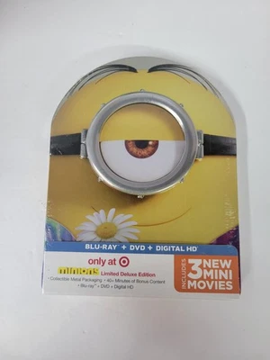 Minions  Blu-ray + DVD Steelbook • New • TARGET Exclusive  - Image 1 of 2