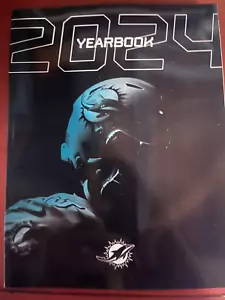 2024 MIAMI DOLPHINS FOOTBALL YEARBOOK NFL PROGRAM SUPER BOWL CHAMPIONS 204 PG.'S - Picture 1 of 1