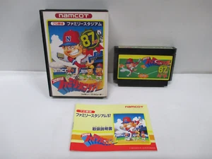 NES -- Pro Yakyu Family Stadium 87 -- Boxed. Famicom, JAPAN Game. 10478 - Picture 1 of 19
