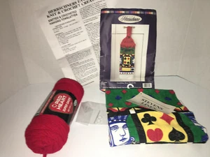 KIT DE TOALLAS DE FELPA PARA JUGADORES Herrschners Toalla colgante de ganchillo Tarjetas de juego - Imagen 1 de 8