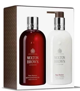 Molton Brown - Rosa Absolute Bath & Body Duo 300ml Box Set ROSE *Discontinued* - Picture 1 of 7