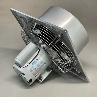 CANARM Tube Fan 12" Stainless Steel 1/4 HP Leeson Motor TF12S.S. CF1740 (New)