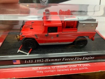 1992 Hummer Forest Fire Engine Del Prado Diecast Model 1:53 USA - Image 1 of 4