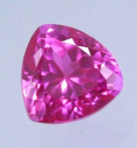 Natural Certified 4.00 Ct Utah Red Beryl Bixbite Trillion Unheated Gemstone j454 - Picture 1 of 7