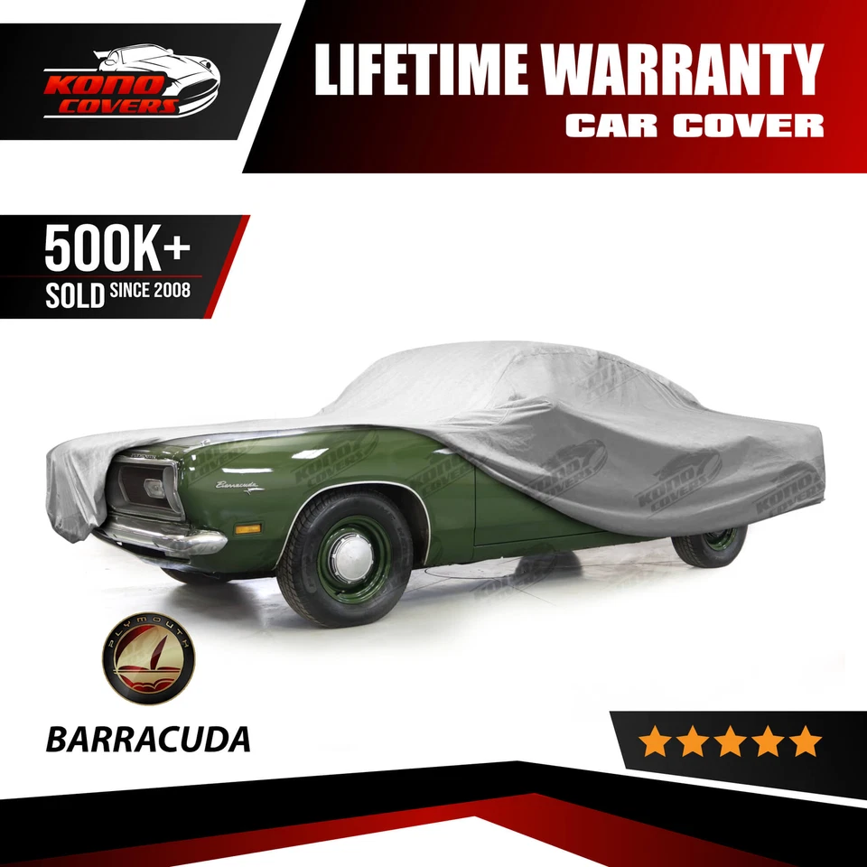 АВТОМОБИЛЬНЫЙ ЧЕХОЛ PLYMOUTH BARRACUDA КУПЕ 1967 1968 1696 {НОВЫЙ} - Изображение 1 из 4