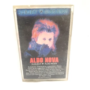 ***ALDO NOVA- SUBJECT CASSETTE TAPE*** FREE SHIPPING - Imagen 1 de 6