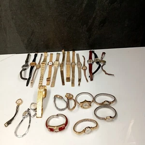 Restposten Damen Vintage Armbanduhren Handaufzug UNGETESTET x 25 - Bild 1 von 7