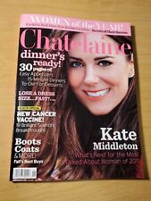 Chatelaine Magazine - Kate Middleton Cover & Feature (Nov 2011) Women of the Yr