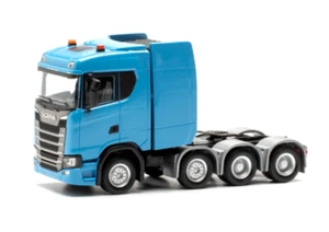 HERPA Modell 1:87/H0 Lkw Schwerlastzugmaschine Scania CS 20 ND, blau #315753-002 - Bild 1 von 2