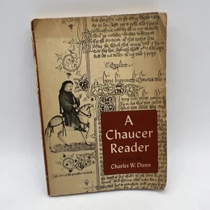 A Chaucer Reader Charles W. Dunn Book Paperback 1952 Vintage Canterbury Tales - Picture 1 of 8