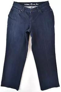 L.L. Bean Favorite Jeans Dark Wash Denim Curvy Fit Mid Rise Damengröße 8 PET - Bild 1 von 21