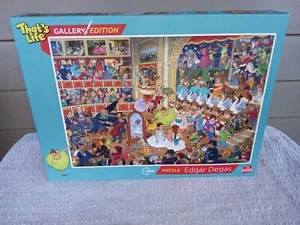Goliath That's Life Gallery Edition Edgar Degas 1000 Piece Jigsaw Puzzle Sealed - Picture 1 of 7