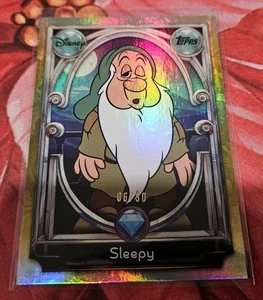 2025 Topps Disney Wonder Tier 2 Foil Sleepy #103 - Picture 1 of 4