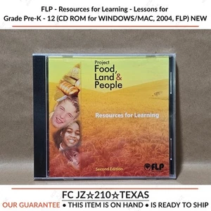FLP - Resources for Learning - Lessons for Grade Pre-K - 12 (CD ROM for WINDOW.. - Picture 1 of 6