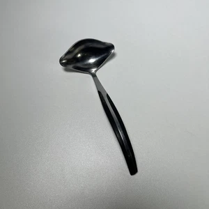 ELD2-BLACK Ladle Stainless by Eldan Japan Synthetic Wood Handle Flatware  - Picture 1 of 12
